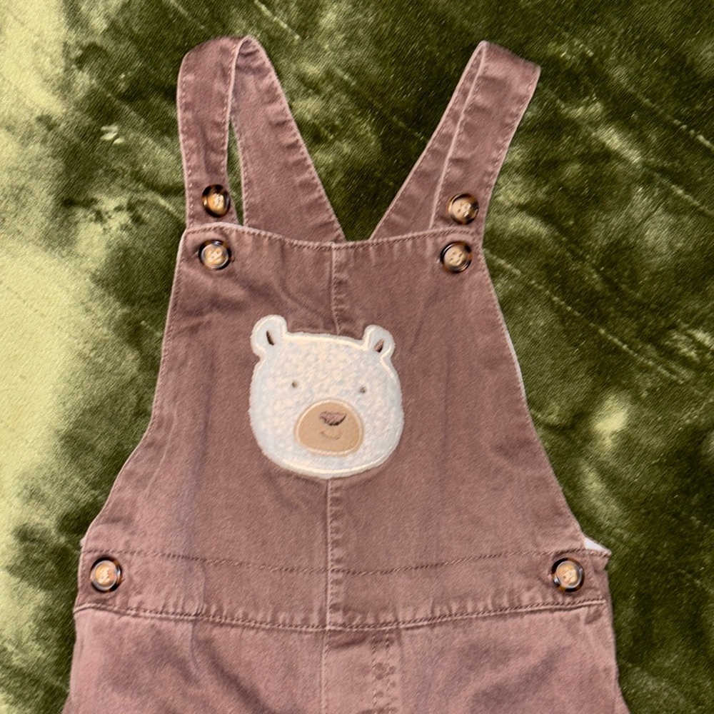 24 MO Carters Bear Overalls